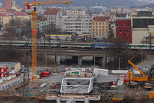 Stavba TGC tunelu Blanka, Trója, Praha