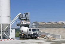 Horizontal concrete mixing plant - Compactmix type