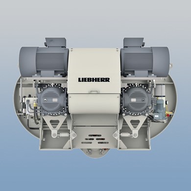 Dvouhřídelová míchačka Liebherr DW 6.0